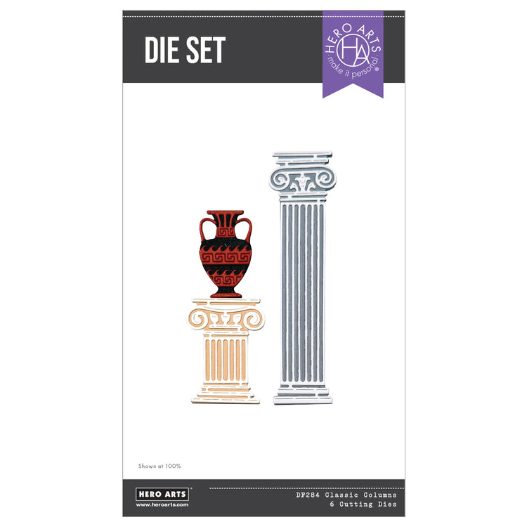 Hero Arts - You're a Classic Collection - Dies - Classic Columns - Scratch &amp; Dent