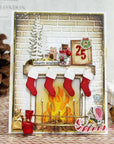 Dress My Craft - Embossing Folder - Brick Wall-ScrapbookPal