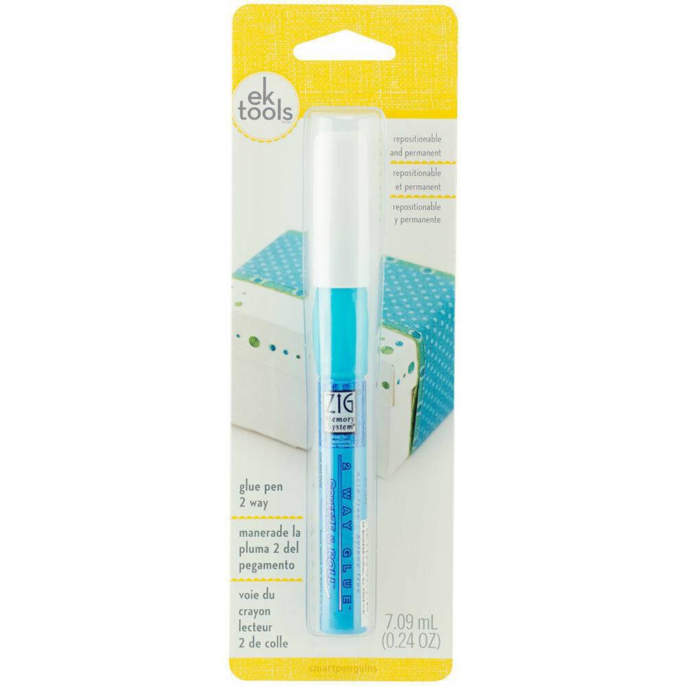EK Tools - Zig 2-Way Glue Pen - Squeeze & Roll-ScrapbookPal