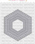 Pretty Pink Posh - Dies - Eyelet Hexagons