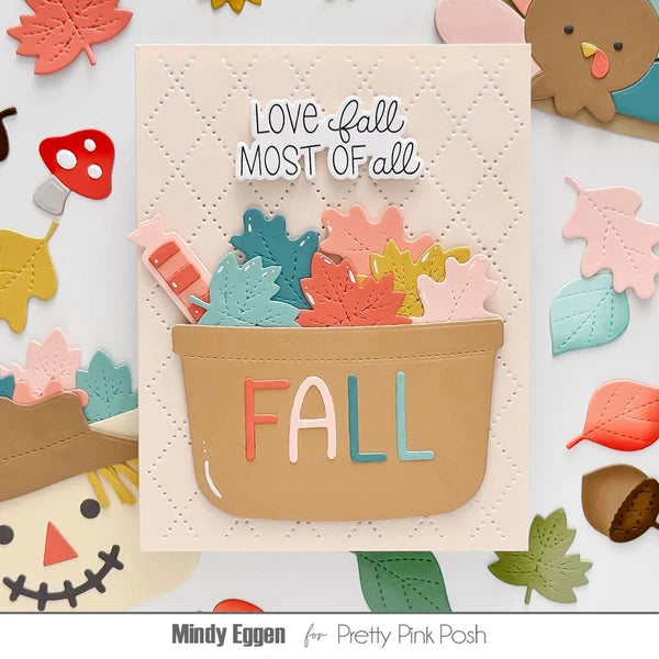 Pretty Pink Posh - Clear Stamps - Happy Fall