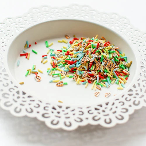 Pretty Pink Posh - Clay Confetti - Fall Fling