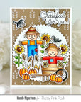 Pretty Pink Posh - Clear Stamps - Fall Scarecrows