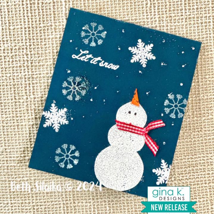Gina K. Designs - Clear Stamps &amp; Dies - Holiday Ornaments-ScrapbookPal