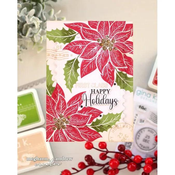 Gina K. Designs - Clear Stamps - Festive Bloom-ScrapbookPal