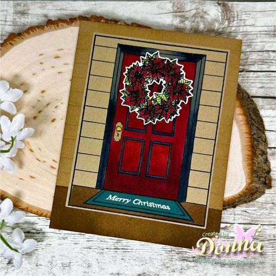Gina K. Designs - Clear Stamps - Holiday Home-ScrapbookPal