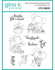 Gina K. Designs - Clear Stamps - Little Makers-ScrapbookPal