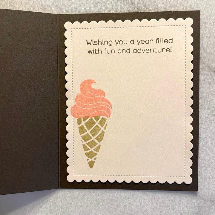 Gina K. Designs - Clear Stamps - On the Inside - Birthday-ScrapbookPal