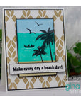 Gina K. Designs - Clear Stamps - Tropical Silhouettes-ScrapbookPal