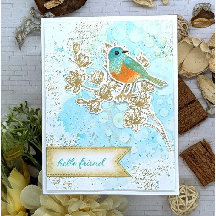 Gina K. Designs - Clear Stamps - Vintage Spring-ScrapbookPal
