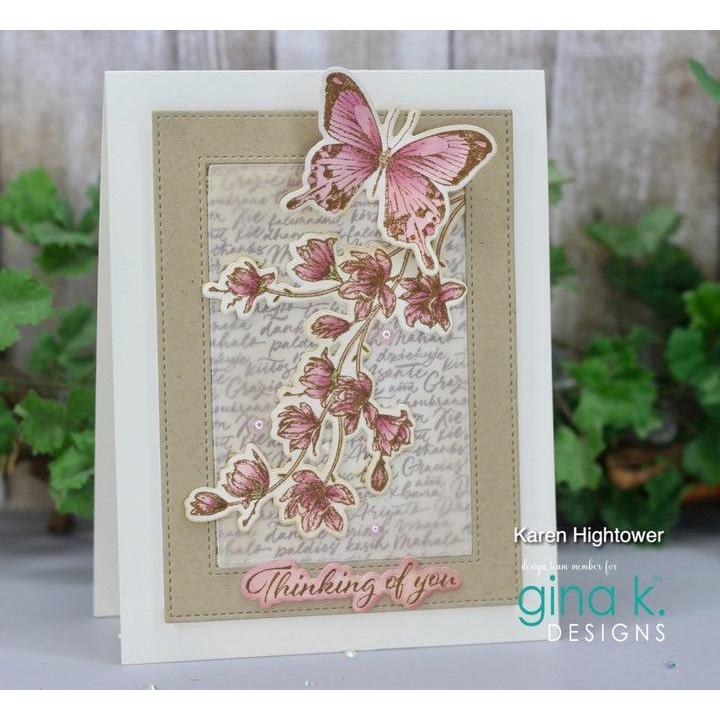 Gina K. Designs - Clear Stamps - Vintage Spring-ScrapbookPal