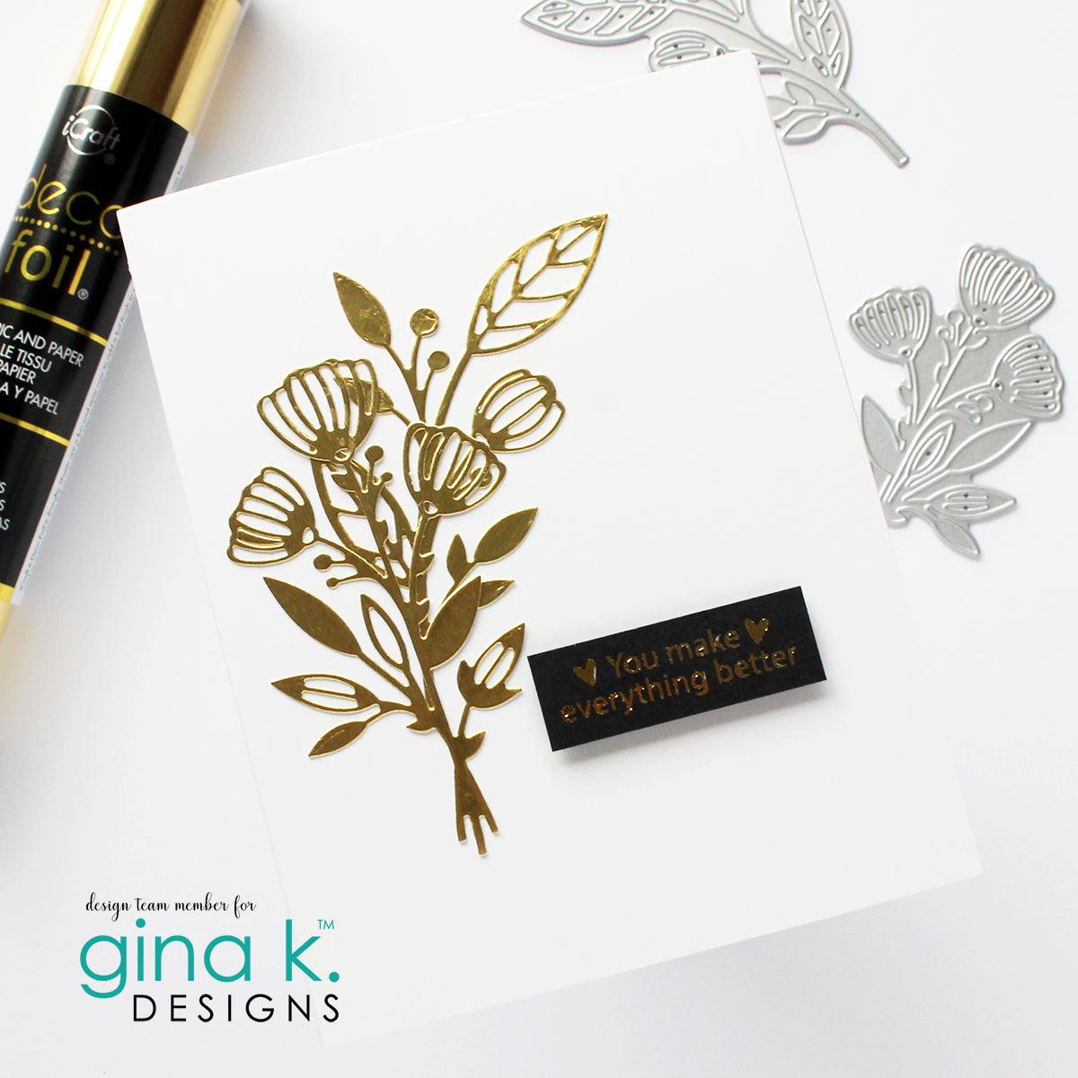 Gina K. Designs - Dies - Botanical Duo-ScrapbookPal