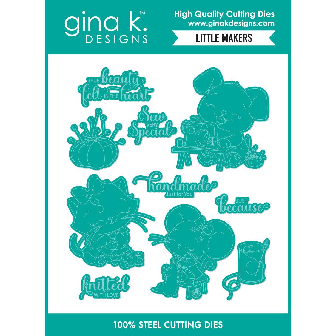 Gina K. Designs - Dies - Little Makers-ScrapbookPal