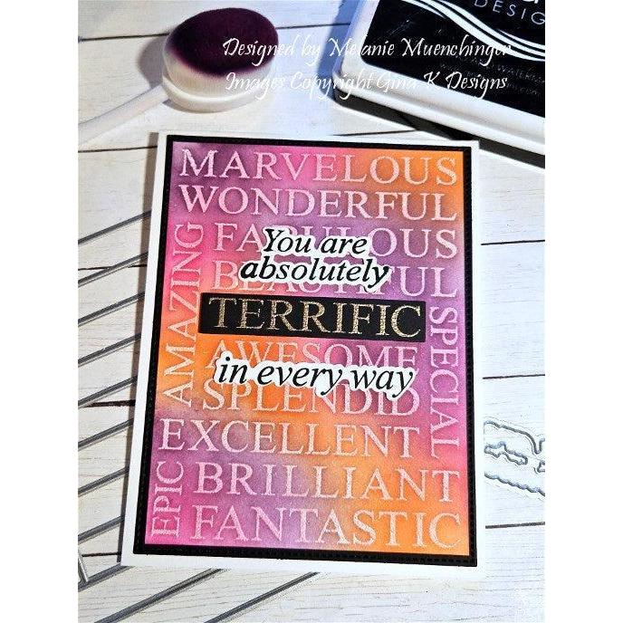 Gina K. Designs - Clear Stamps - So Many Words-ScrapbookPal