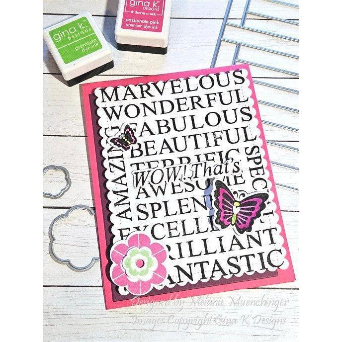 Gina K. Designs - Clear Stamps - So Many Words-ScrapbookPal