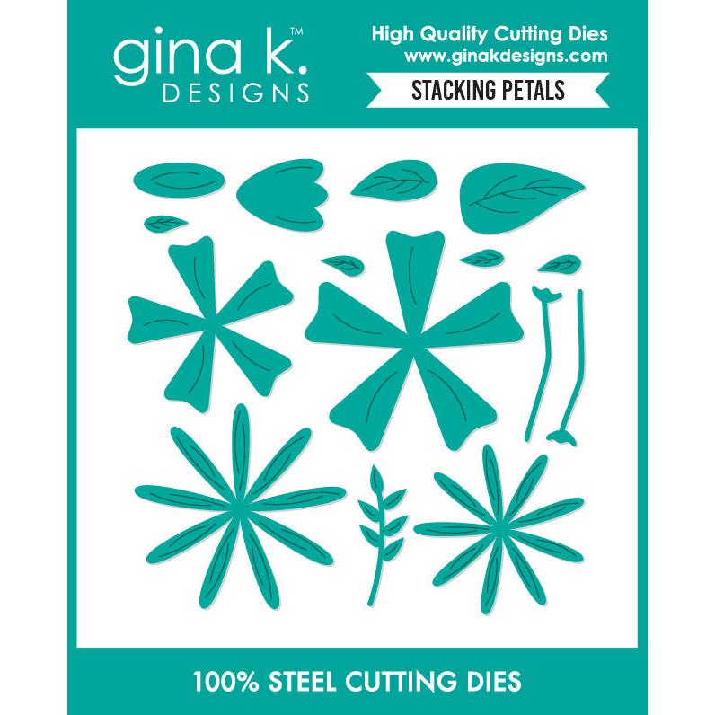 Gina K. Designs - Dies - Stacking Petals-ScrapbookPal