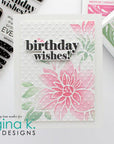 Gina K. Designs - Embossing Folder - Swiss Dot-ScrapbookPal