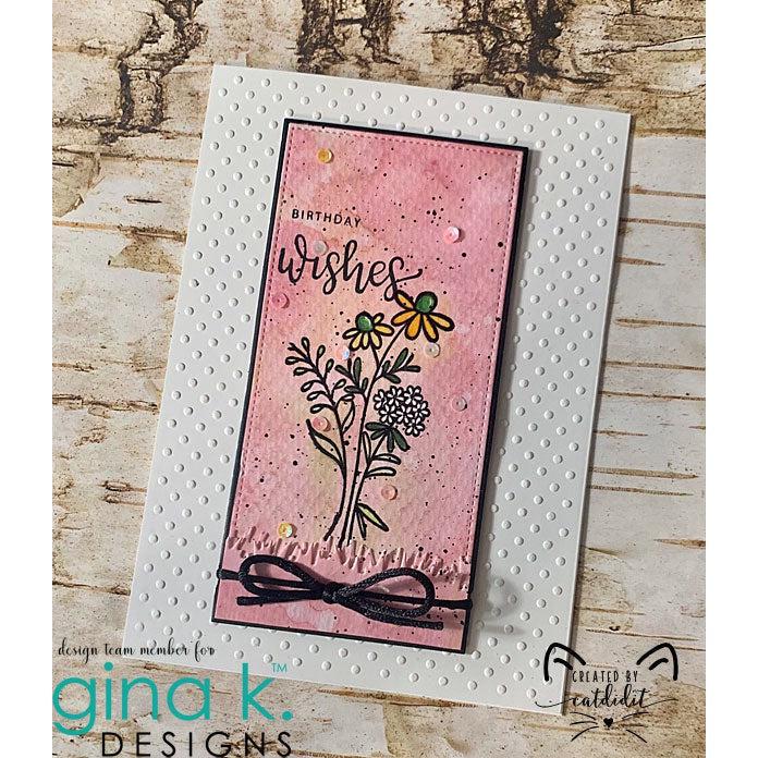 Gina K. Designs - Embossing Folder - Swiss Dot-ScrapbookPal