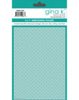 Gina K. Designs - Embossing Folder - Swiss Dot-ScrapbookPal