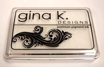 Gina K. Designs - Pigment Ink Pad - White-ScrapbookPal