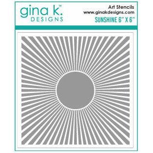Gina K. Designs - Stencils - Sunshine-ScrapbookPal