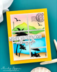 Gina K. Designs - Stencils - Tropical Landscape-ScrapbookPal