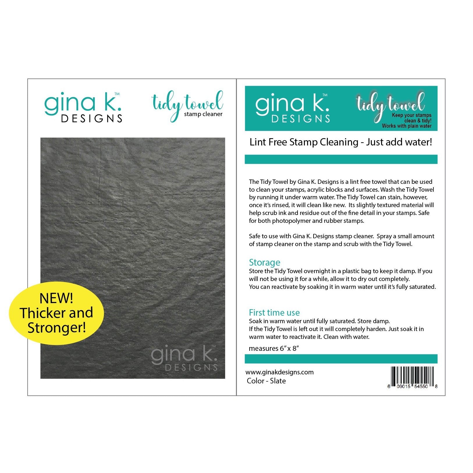 Gina K. Designs - Tidy Towel-ScrapbookPal