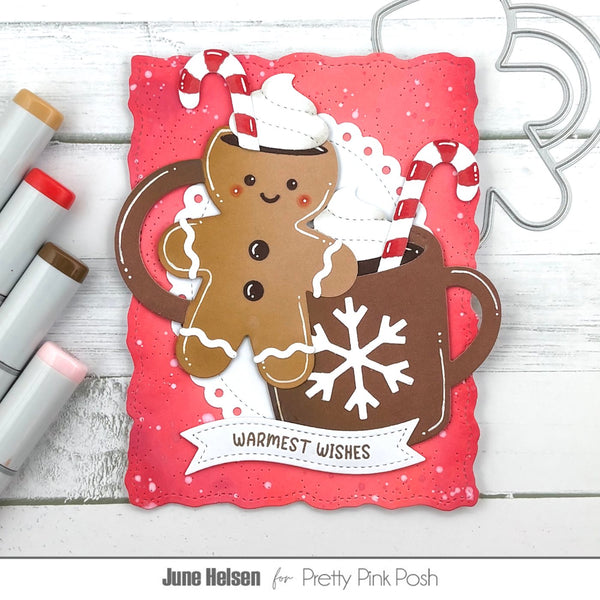 Pretty Pink Posh - Dies - Banner Greetings 1