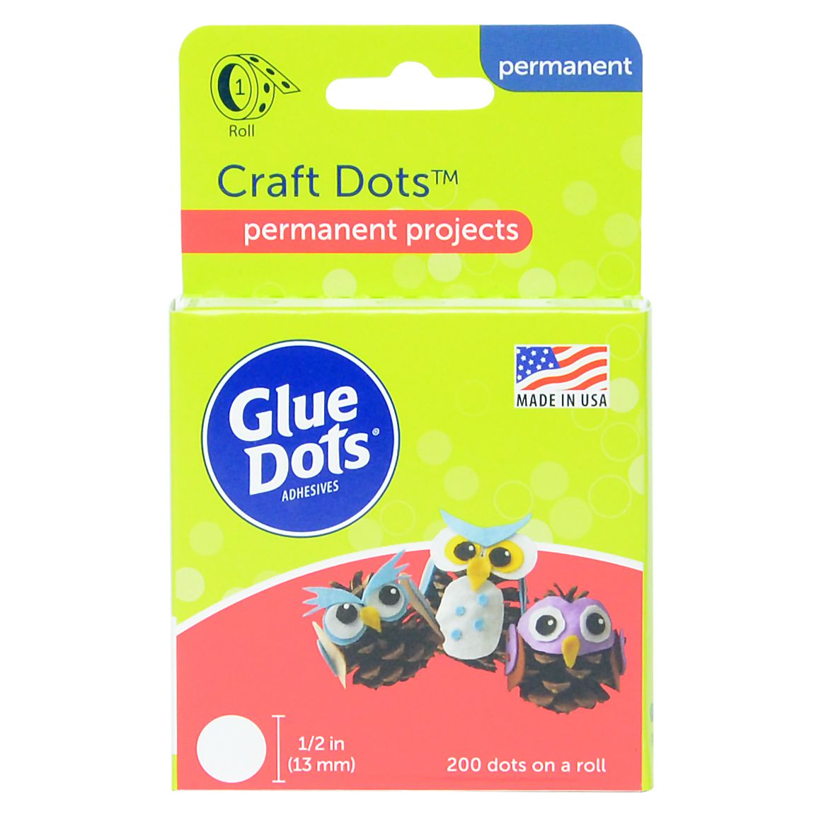Glue Dots - Craft Glue Dots - Roll-ScrapbookPal