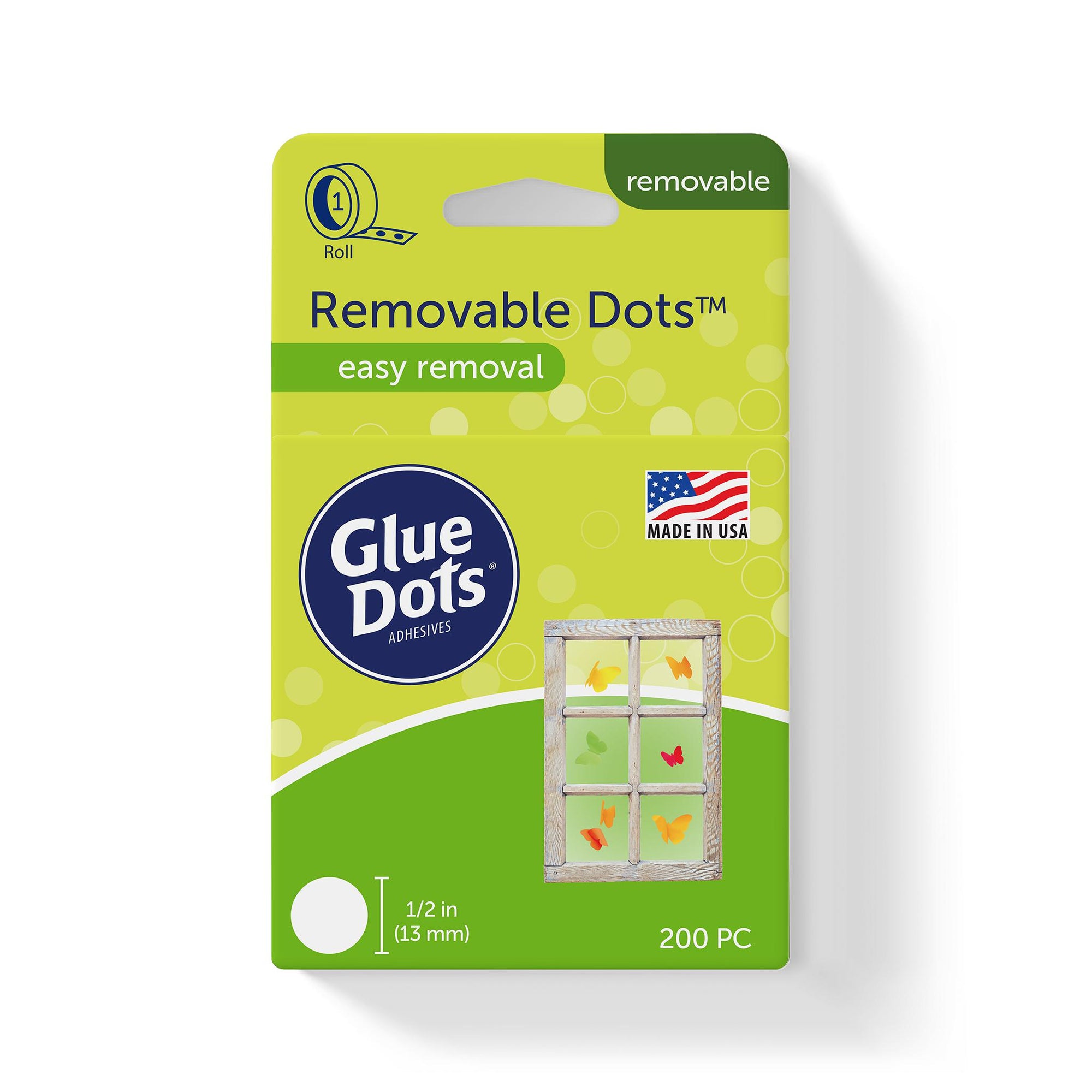 Glue Dots - Removable Glue Dots - Roll-ScrapbookPal