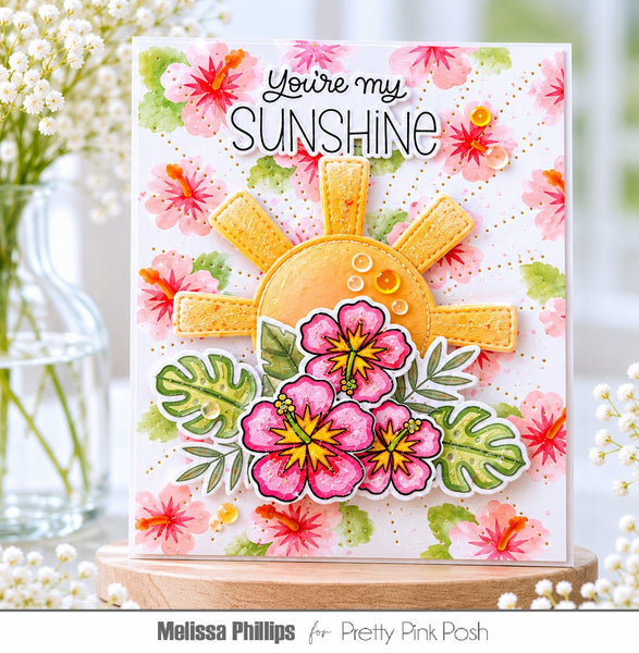 Pretty Pink Posh - Clear Stamps - Happy Summer