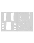 Hero Arts - All That Collection - Stencils - Snack-ScrapbookPal
