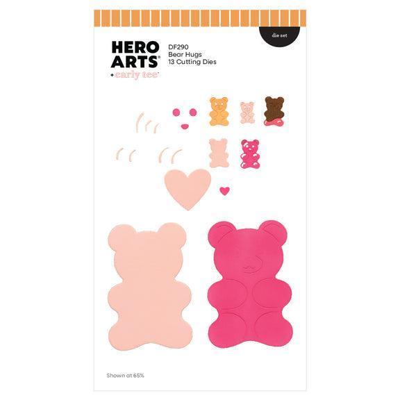 Hero Arts - Beary Sweet Collection - Dies - Bear Hugs-ScrapbookPal