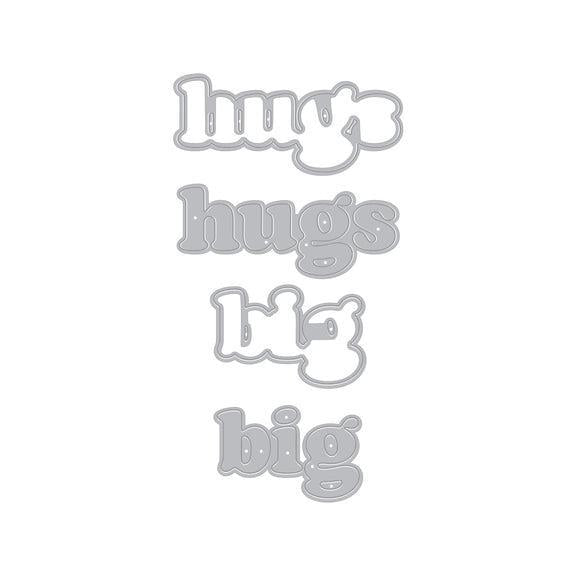 Hero Arts - Beary Sweet Collection - Dies - Big Hugs-ScrapbookPal