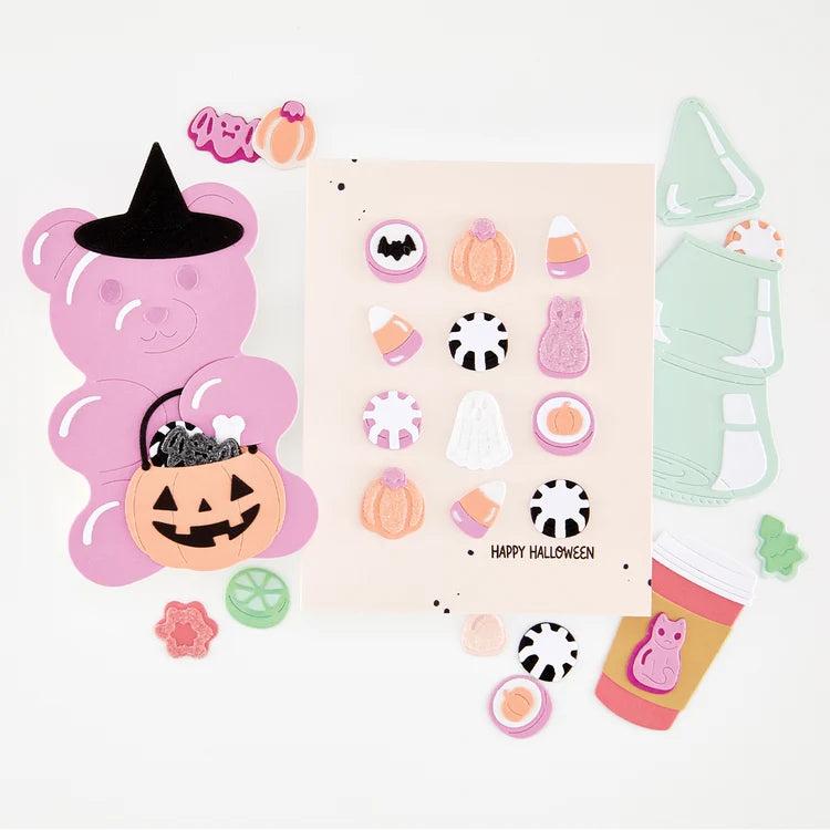 Hero Arts - Beary Sweet Holiday Collection - Dies - Candy Kebob Christmas Add On-ScrapbookPal
