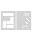 Hero Arts - Best Gift Ever Collection - Stencils - Gorgeous Giftwrap-ScrapbookPal