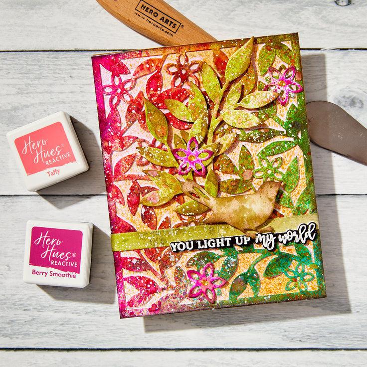 Hero Arts - Blossoms &amp; Birdsong Collection - Fancy Dies - Branches &amp; Blossoms-ScrapbookPal