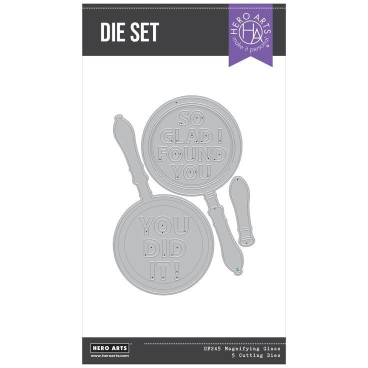 Hero Arts - Case Closed Collection - Dies - Magnifying Glass-ScrapbookPal