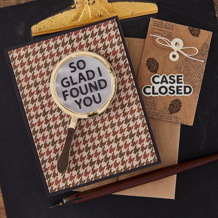 Hero Arts - Case Closed Collection - Dies - Magnifying Glass-ScrapbookPal