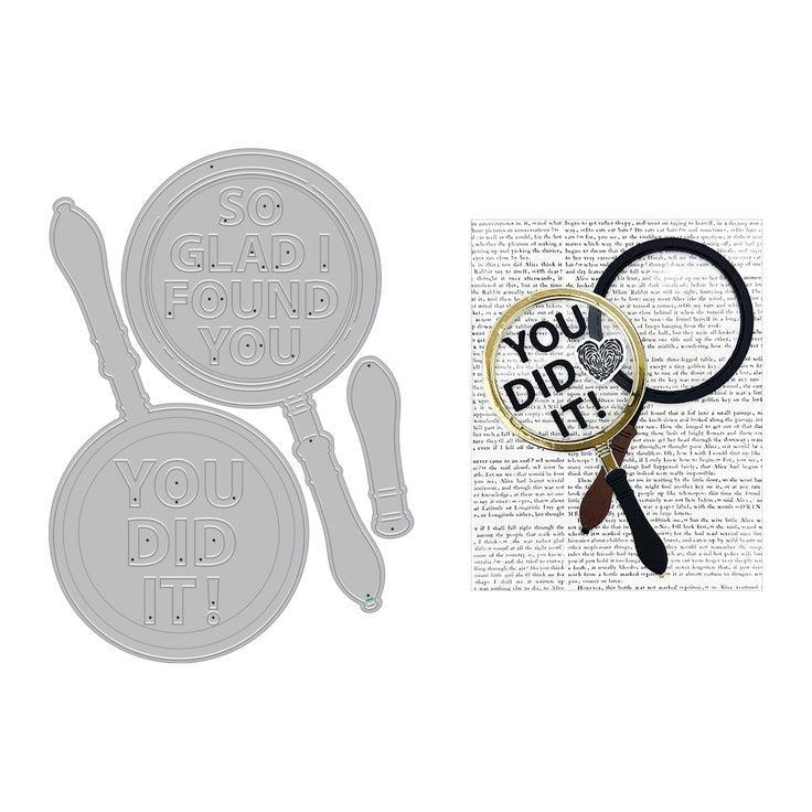 Hero Arts - Case Closed Collection - Dies - Magnifying Glass-ScrapbookPal