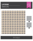 Hero Arts - Case Closed Collection - Stencils - Houndstooth-ScrapbookPal