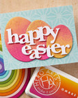 Hero Arts - Charming Easter Collection - Stamp & Cut XL - Happy Easter-ScrapbookPal