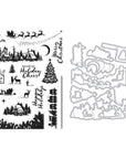 Hero Arts - Clear Stamps & Dies - North Pole Scenics-ScrapbookPal