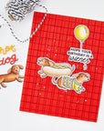 Hero Arts - Coney Club Collection - Clear Stamps - Hot Dog-ScrapbookPal