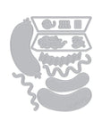 Hero Arts - Coney Club Collection - Dies - Hot Diggity Dog-ScrapbookPal