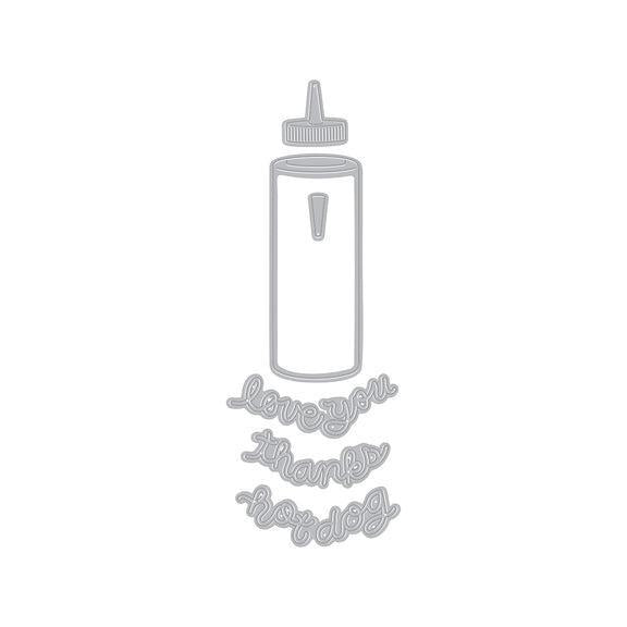 Hero Arts - Coney Club Collection - Dies - Squeeze Bottle-ScrapbookPal
