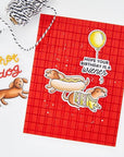 Hero Arts - Coney Club Collection - Stamp & Cut - Hot Dog-ScrapbookPal