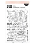 Hero Arts - Coney Club Collection - Stamp & Cut - Hot Dog-ScrapbookPal