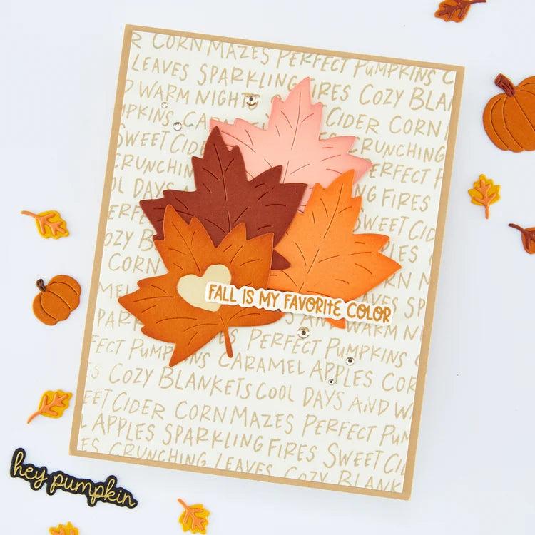 Hero Arts - Cozy Season Collection - Stamp & Cut - Hide and Peek-ScrapbookPal