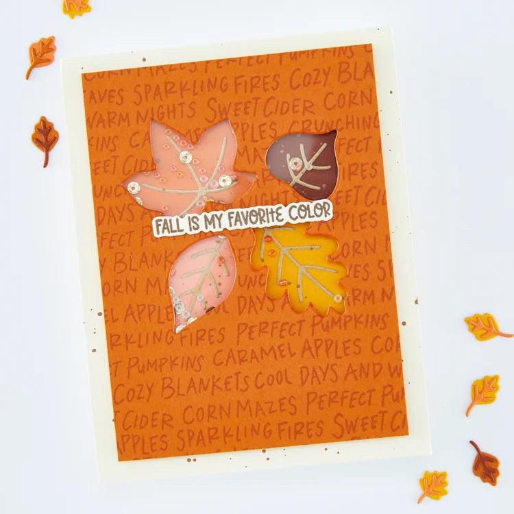 Hero Arts - Cozy Season Collection - Stamp & Cut - Hide and Peek-ScrapbookPal